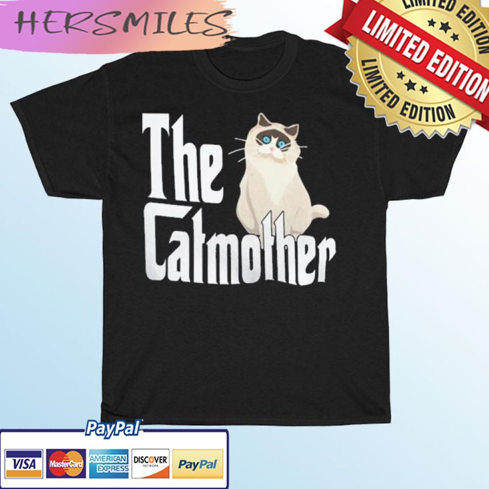 The Catmother The Godfather Cat MemeT-shirt The Catmother The Godfather Cat MemeT-shirt