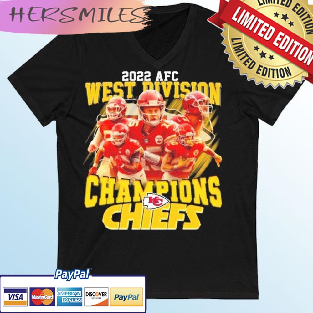 The Chiefs 2022 AFC West Division Champions T-shirt