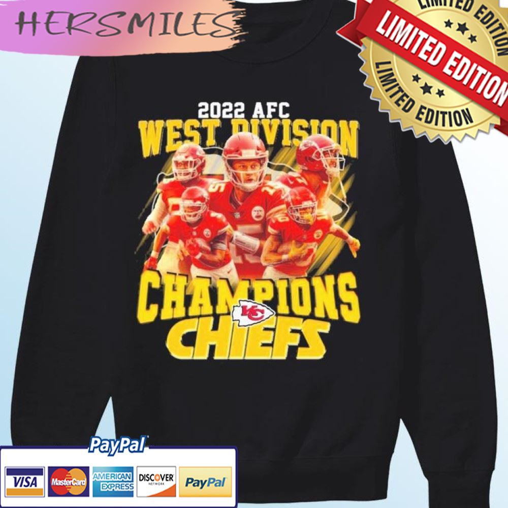 The Chiefs 2022 AFC West Division Champions T-shirt The Chiefs 2022 AFC West Division Champions T-shirt