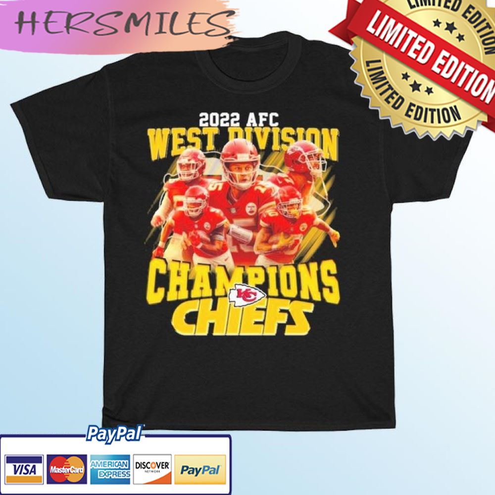 The Chiefs 2022 AFC West Division Champions T-shirt The Chiefs 2022 AFC West Division Champions T-shirt