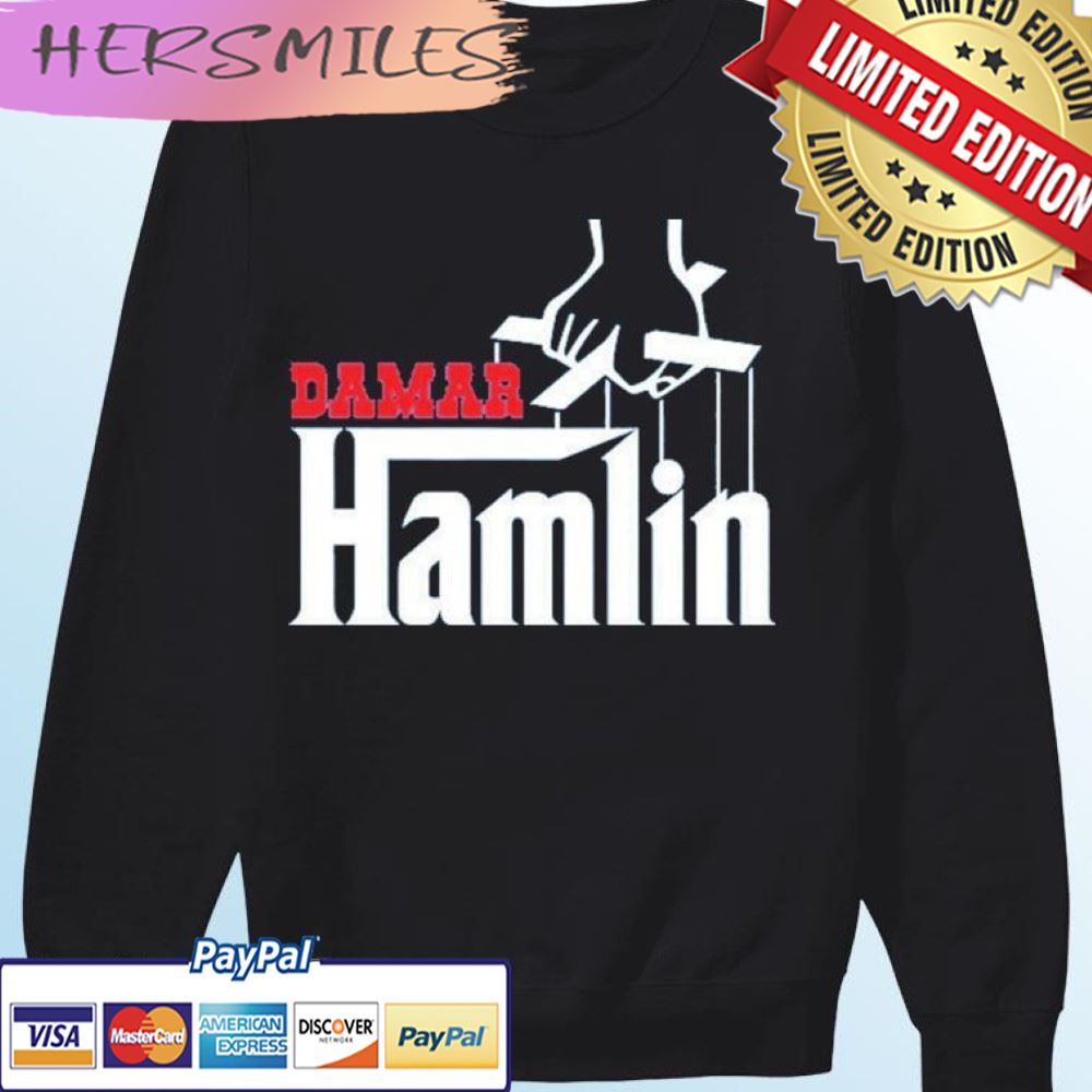 The Godfather Damar Hamlin Buffalo Bills T-shirt The Godfather Damar Hamlin Buffalo Bills T-shirt