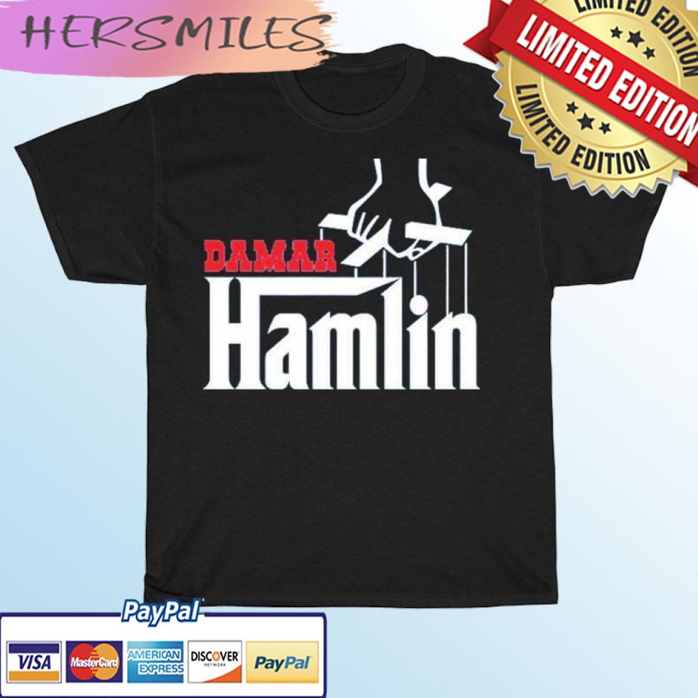 The Godfather Damar Hamlin Buffalo Bills T-shirt The Godfather Damar Hamlin Buffalo Bills T-shirt
