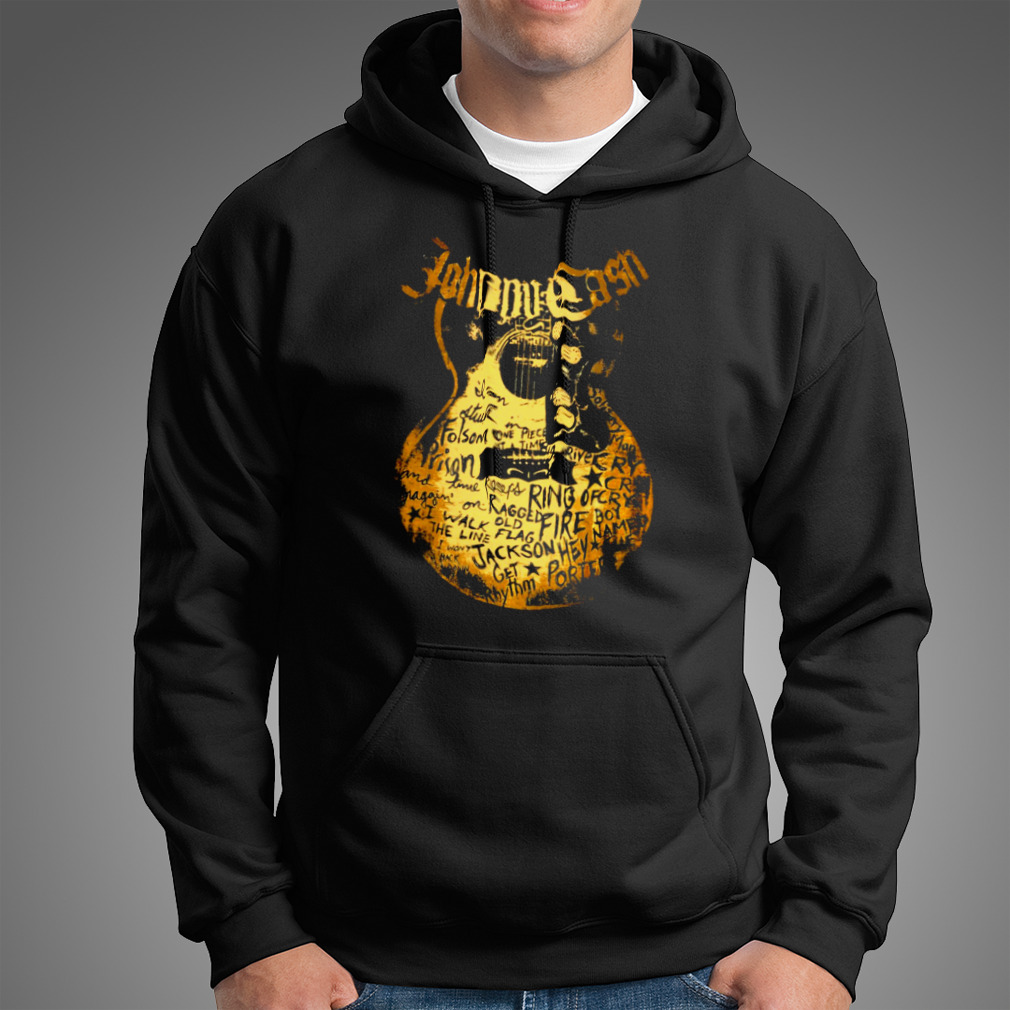 The Guitar Style Retro Johnny Cash Discography Shirt