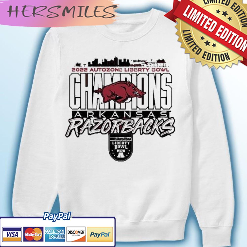 The Liberty Bowl 2022 Arkansas Champions T-shirt The Liberty Bowl 2022 Arkansas Champions T-shirt