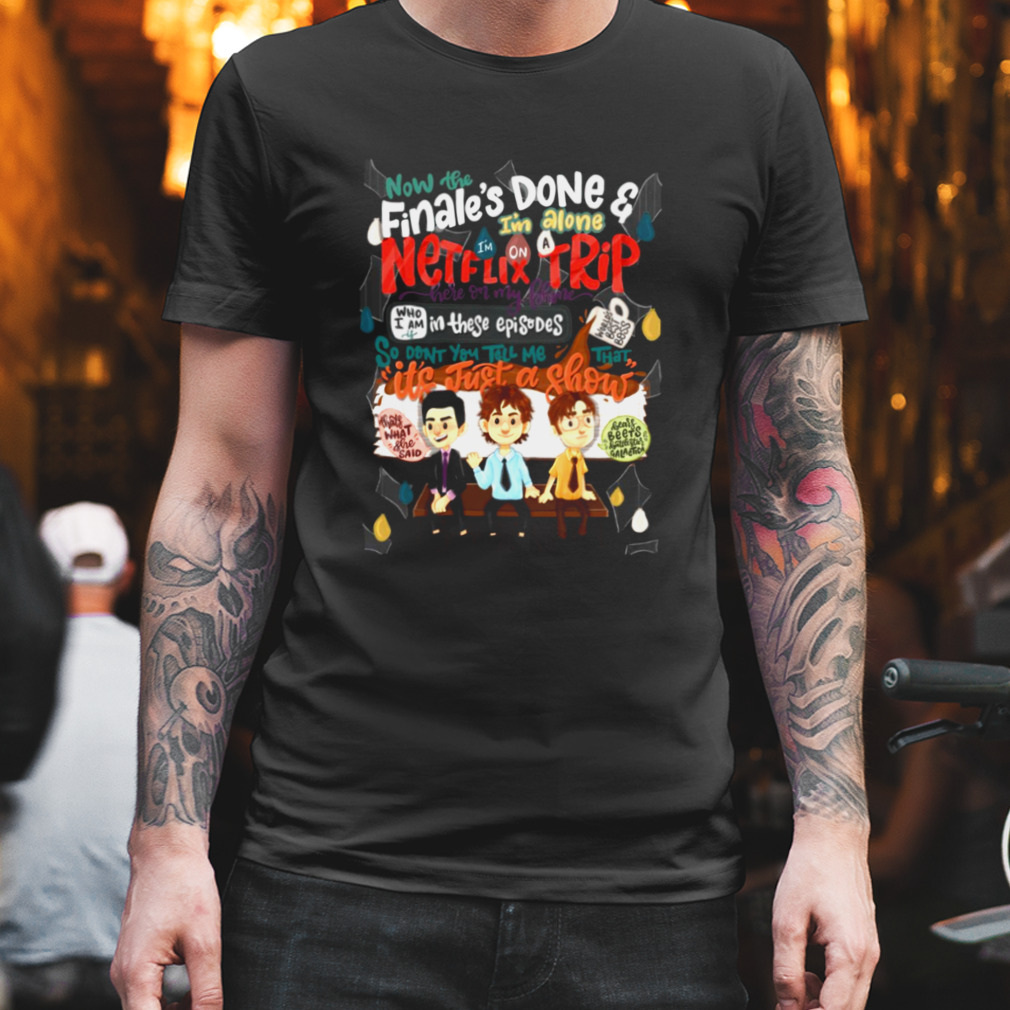 The Office X Ajr’S Now The Finale’S Done & I’M Alone Netflix Trip Shirt
