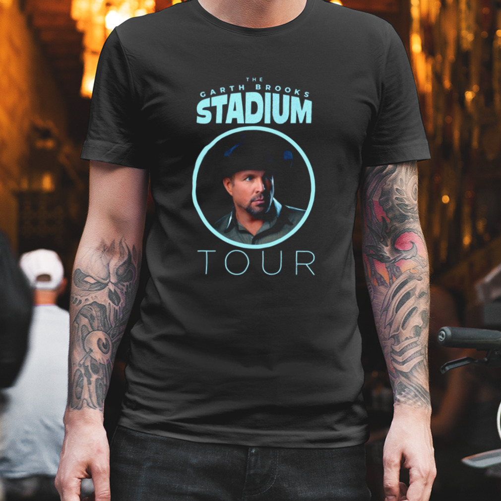 The Stadium Tour Garth Brooks Vintage Graphic Shirt