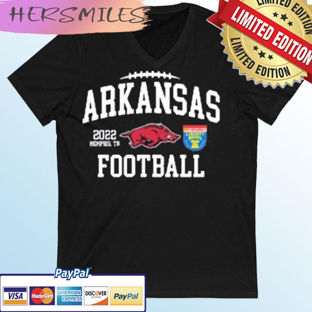 The University Of Arkansas 2022 Liberty Bowl Championship T-shirt