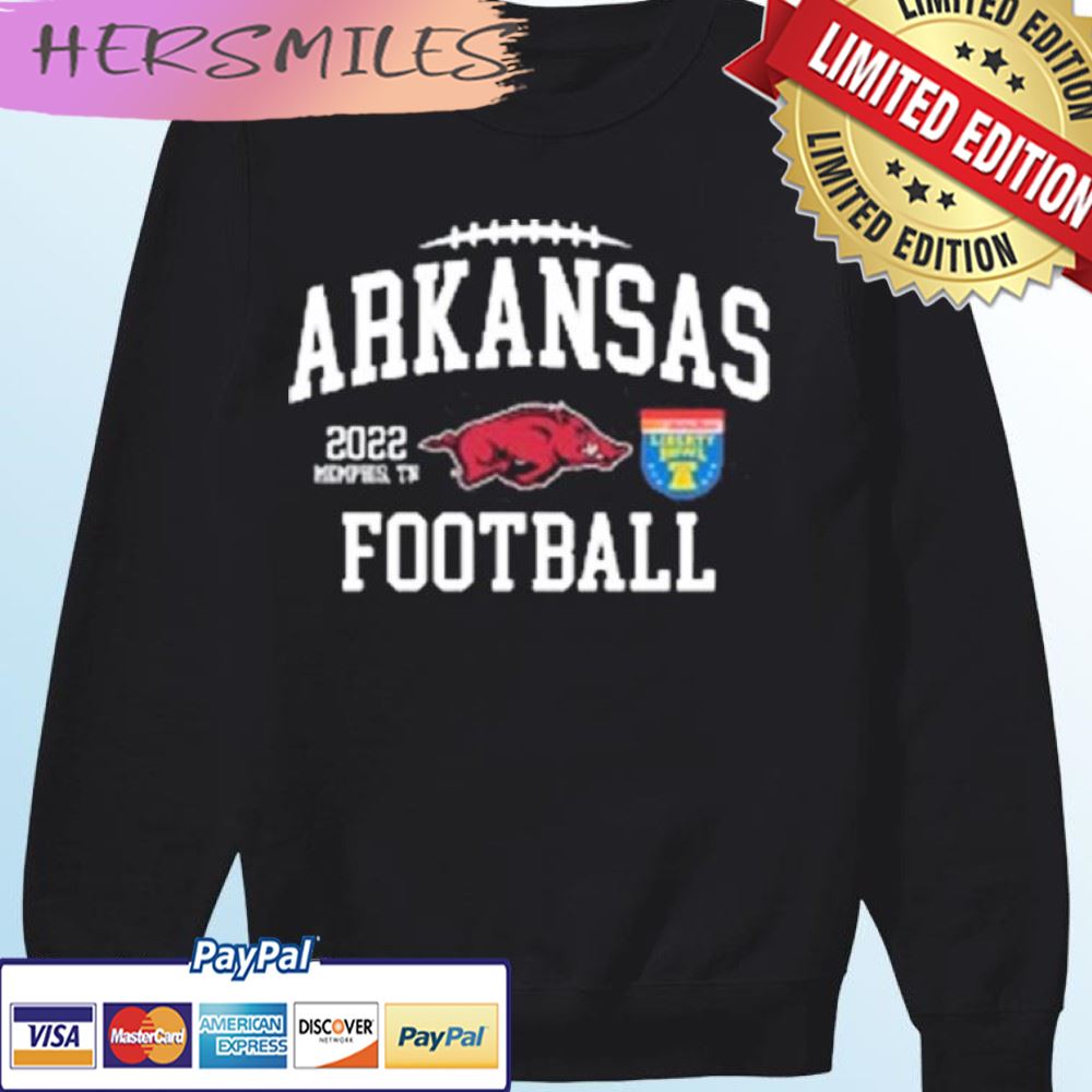 The University Of Arkansas 2022 Liberty Bowl Championship T-shirt The University Of Arkansas 2022 Liberty Bowl Championship T-shirt
