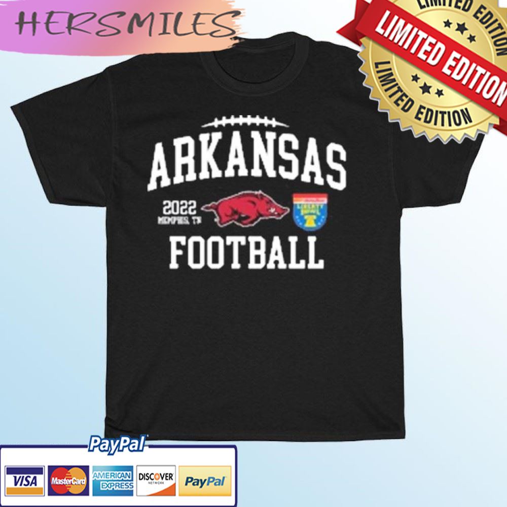 The University Of Arkansas 2022 Liberty Bowl Championship T-shirt The University Of Arkansas 2022 Liberty Bowl Championship T-shirt