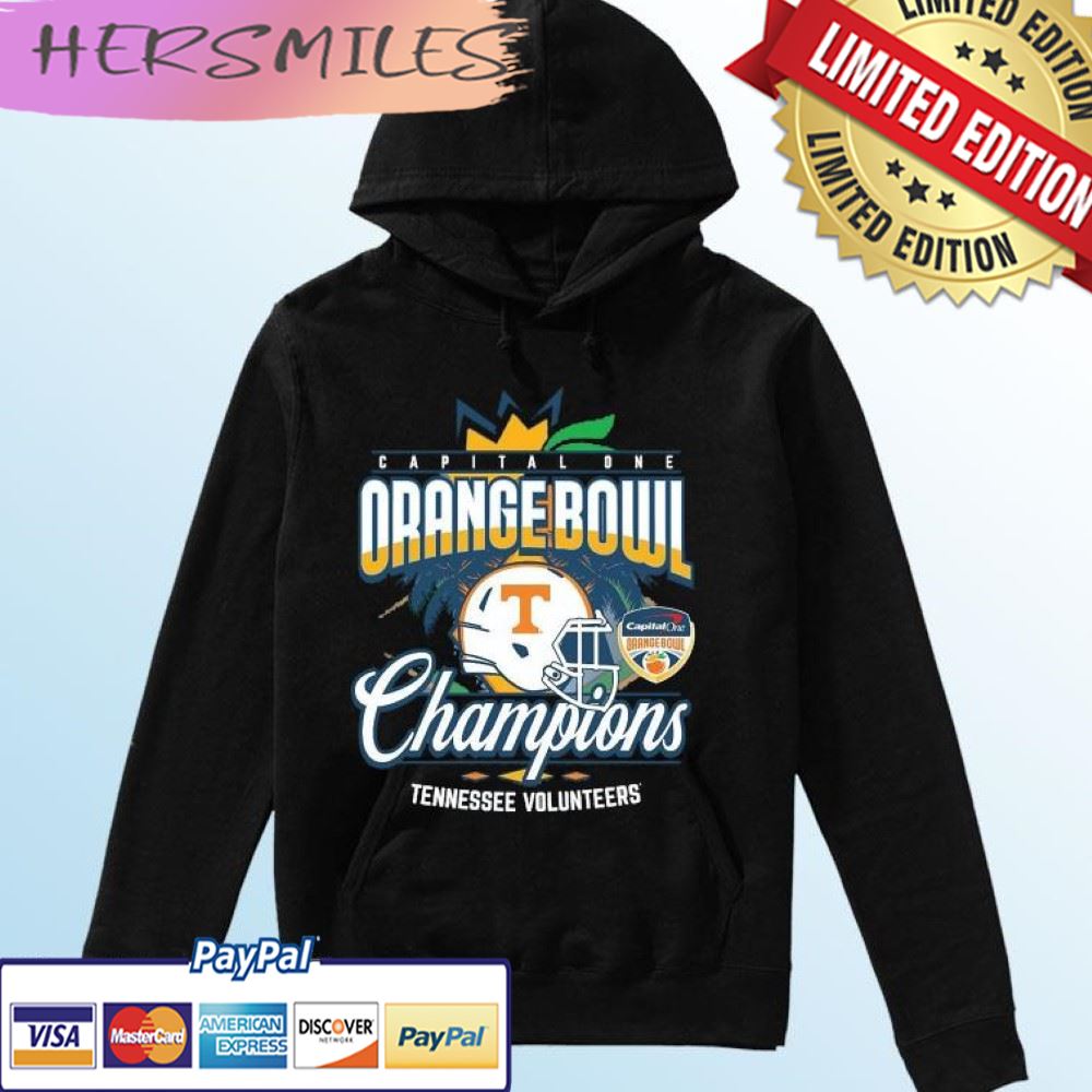 The University Of Tennessee Football Capital One Orange Bowl 2022 Champions T-shirt
