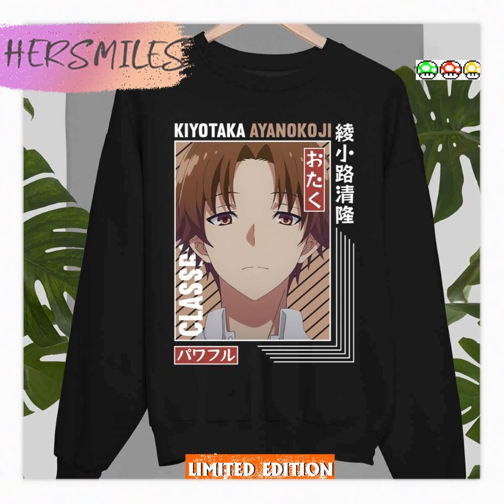 Kiyotaka Ayanokoji Classroom Of The Elite Hope Poster Unisex T