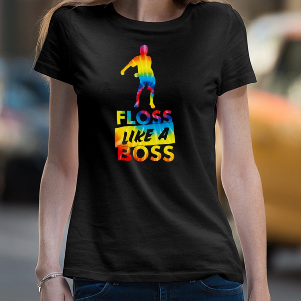 Tie Dye Floss Like A Boss Flossing Dance Shirt Tie Dye Floss Like A Boss Flossing Dance Shirt