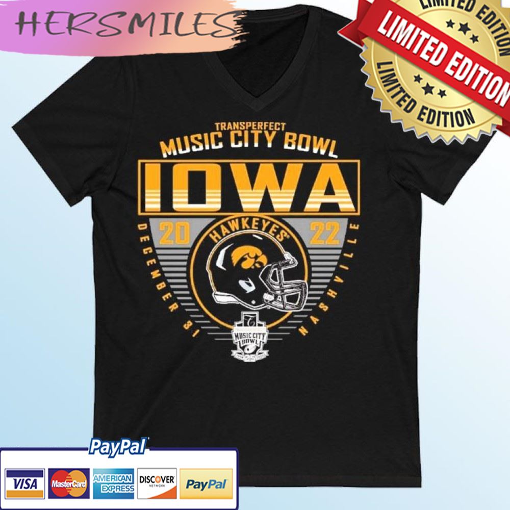 Transperfect Music City Bowl 2022 The University of Iowa Football Bound T-shirt