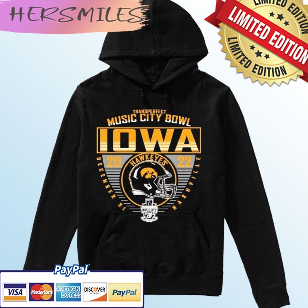 Transperfect Music City Bowl 2022 The University of Iowa Football Bound T-shirt