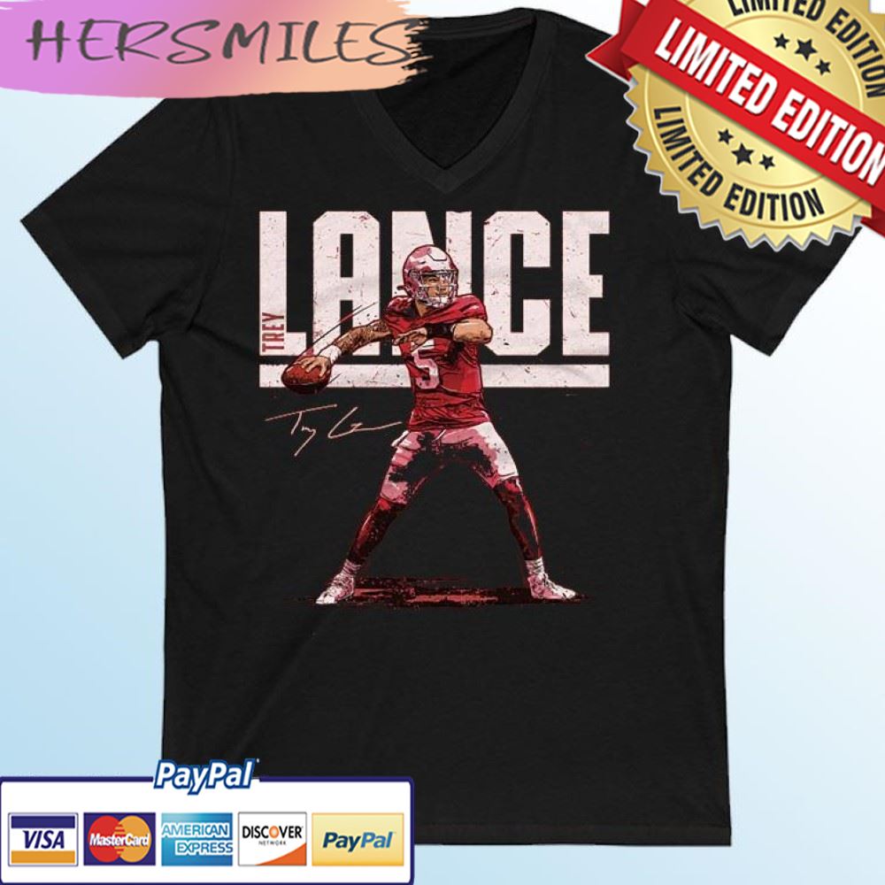 Trey Lance San Francisco 49ers Hyper signature T-shirt