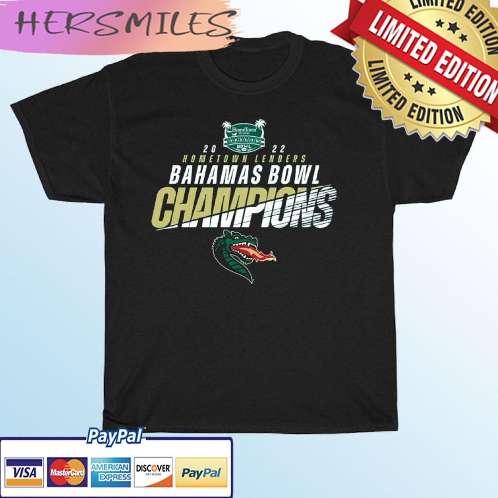 UAB Blazers Bahamas Bowl Champions 2022 T-shirt UAB Blazers Bahamas Bowl Champions 2022 T-shirt