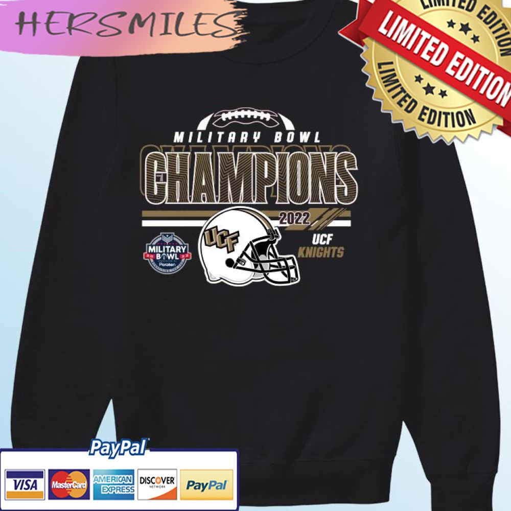 UCF Knights 2022 Military Bowl Champions T-shirt UCF Knights 2022 Military Bowl Champions T-shirt