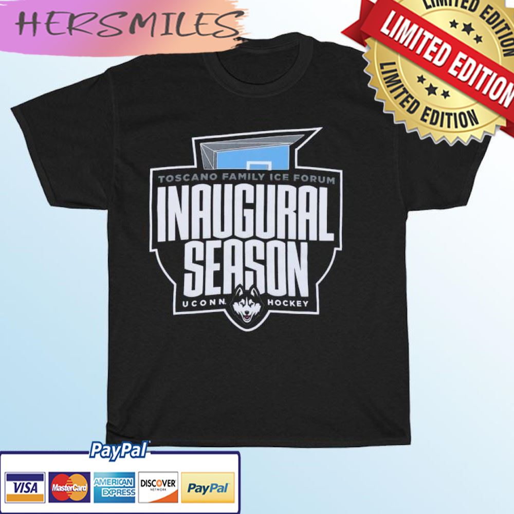 Uconn Huskies Hockey Inaugural Season T-shirt Uconn Huskies Hockey Inaugural Season T-shirt