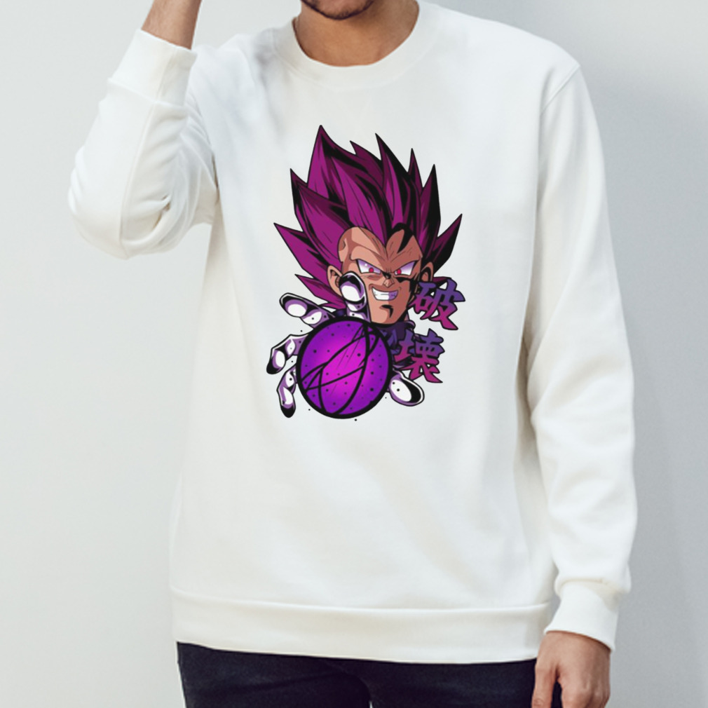 Ultra Ego Japanese Typo Dragon Ball Z Vegeta Dbz Manga Shirt