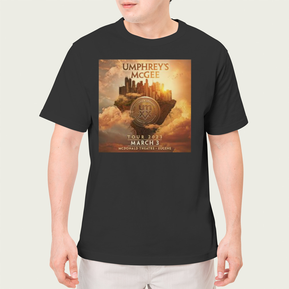Umphreys Mcgee 2023 Tour 25Th Anniversary Jan 15Th 2023 Wind Creek Event Center Bethlehem Shirt