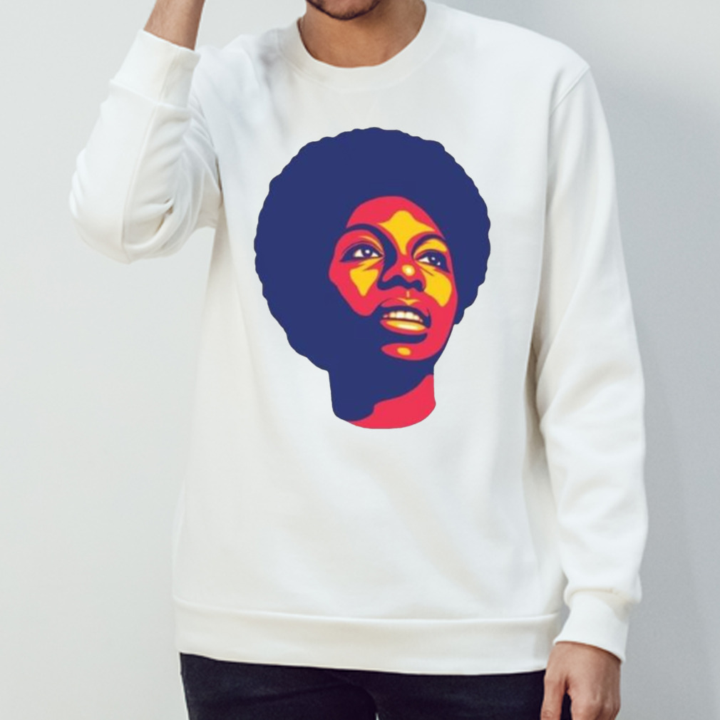 Vector Digital Art Nina Simone T-Shirt Vector Digital Art Nina Simone T-Shirt