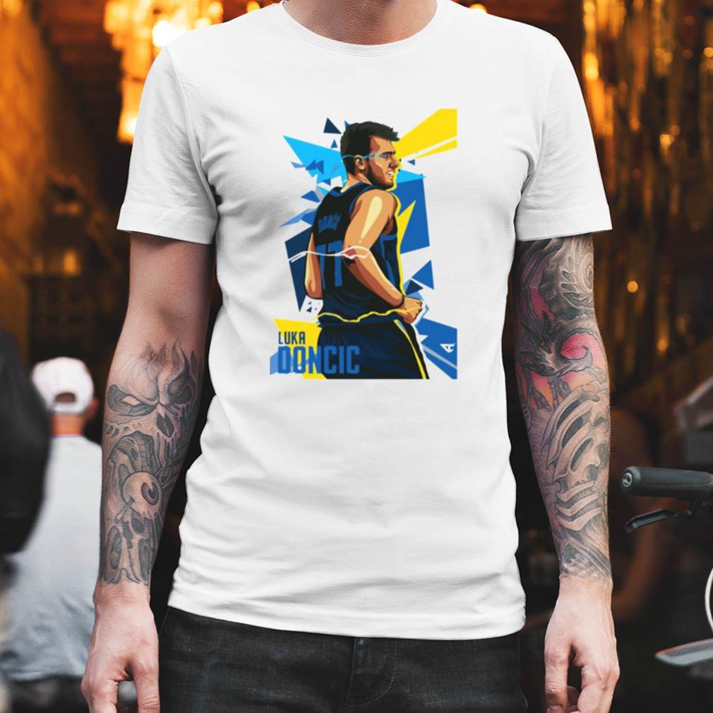 Vector Painting Luka Doncic Shirt