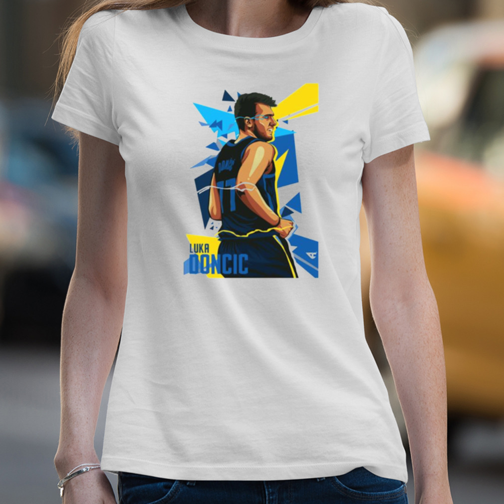 Vector Painting Luka Doncic Shirt Vector Painting Luka Doncic Shirt