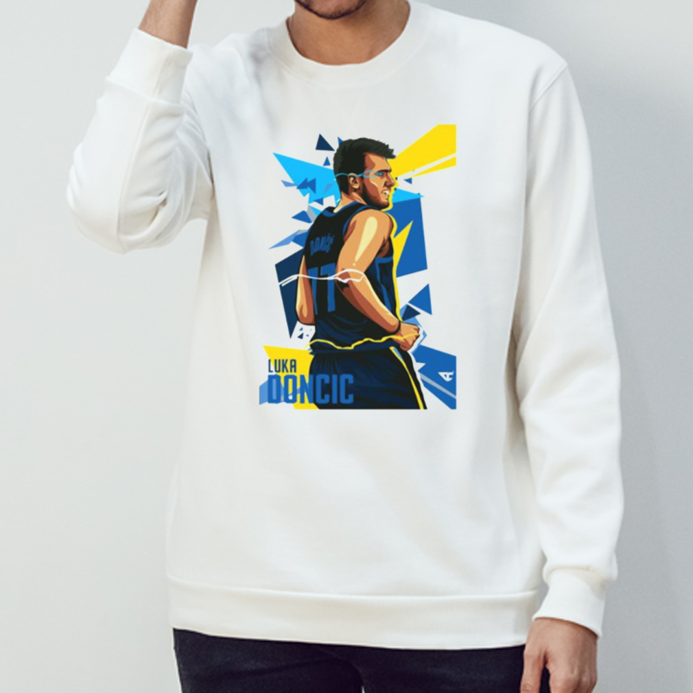 Vector Painting Luka Doncic Shirt