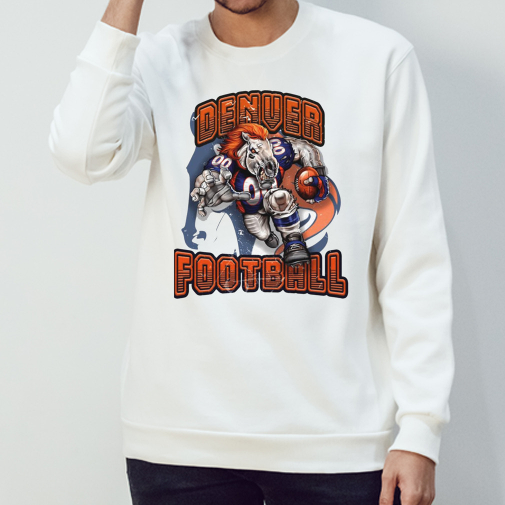 Vintage Bootleg 90S Denver Broncos Football Db Team Shirt
