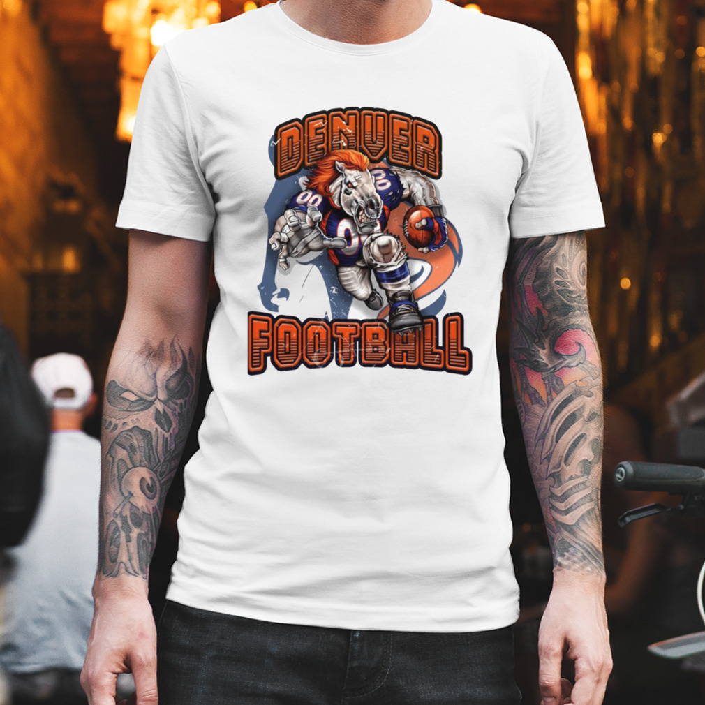 Vintage Bootleg 90S Denver Broncos Football Db Team Shirt