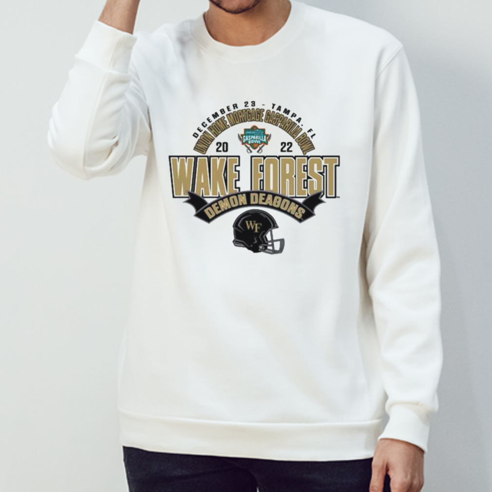 Wake Forest University 2022 Gasparilla Bowl Bound Shirt Wake Forest University 2022 Gasparilla Bowl Bound Shirt