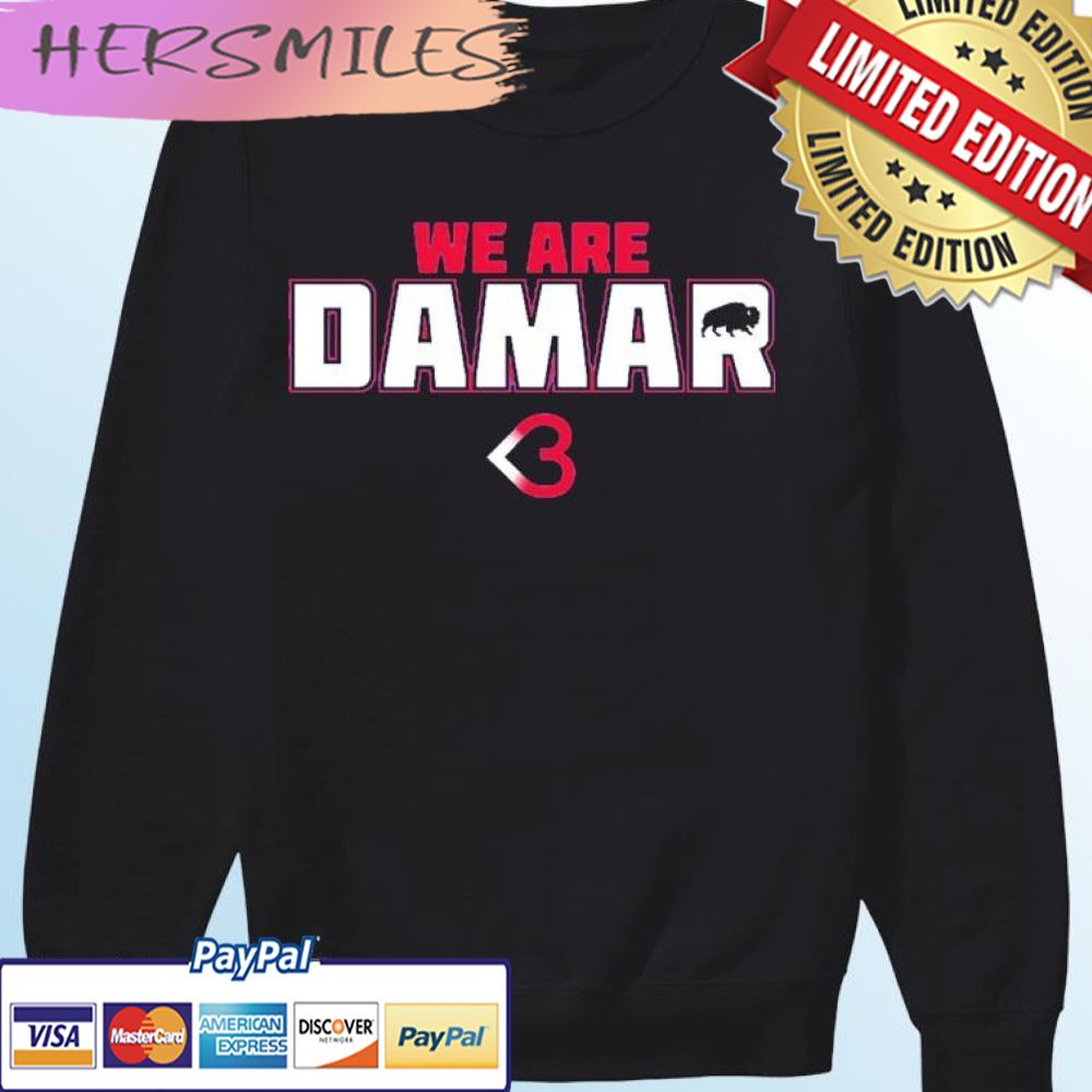 We Are Damar Buffalo Bills T-shirt We Are Damar Buffalo Bills T-shirt