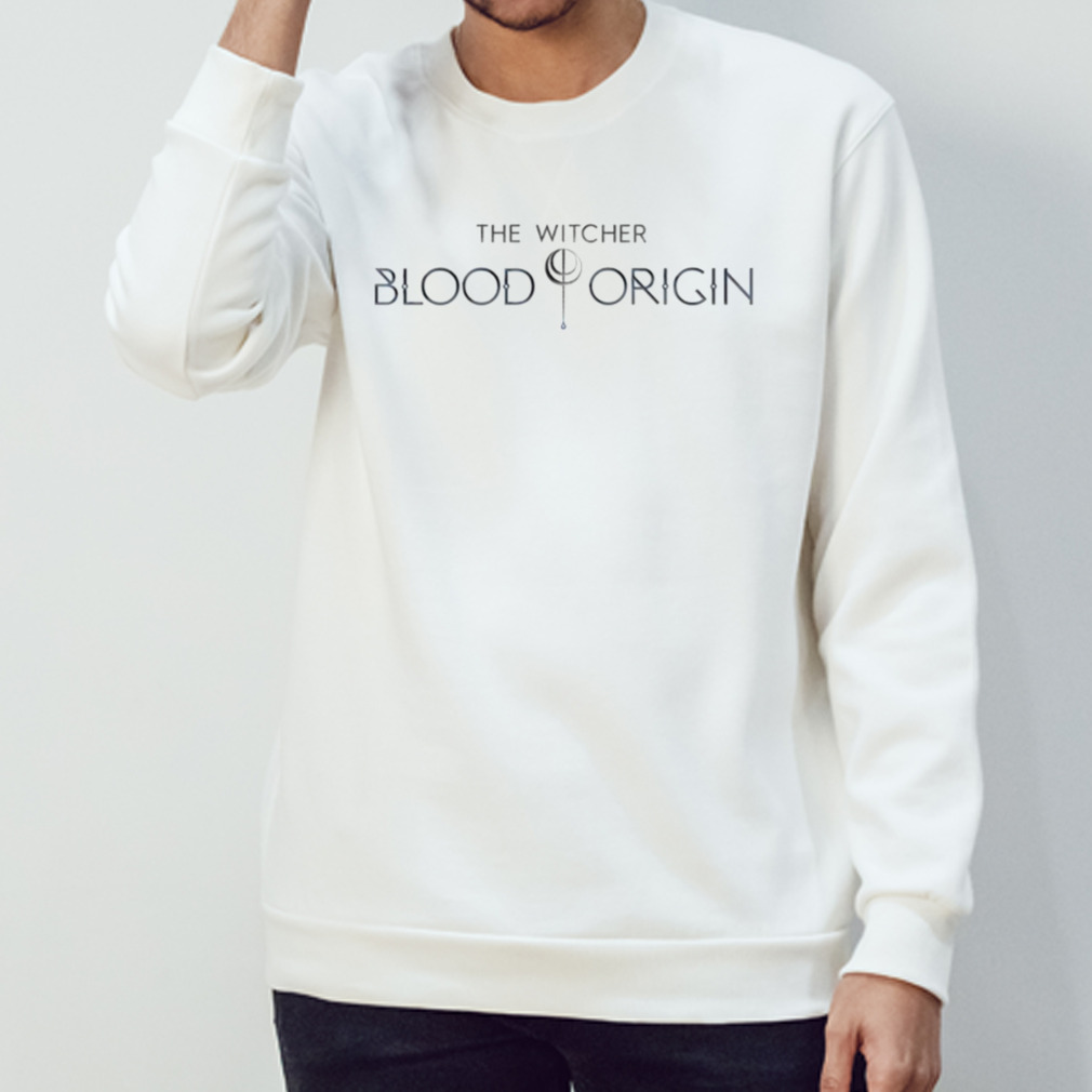 White Ver The Witcher Blood Origin Title Shirt