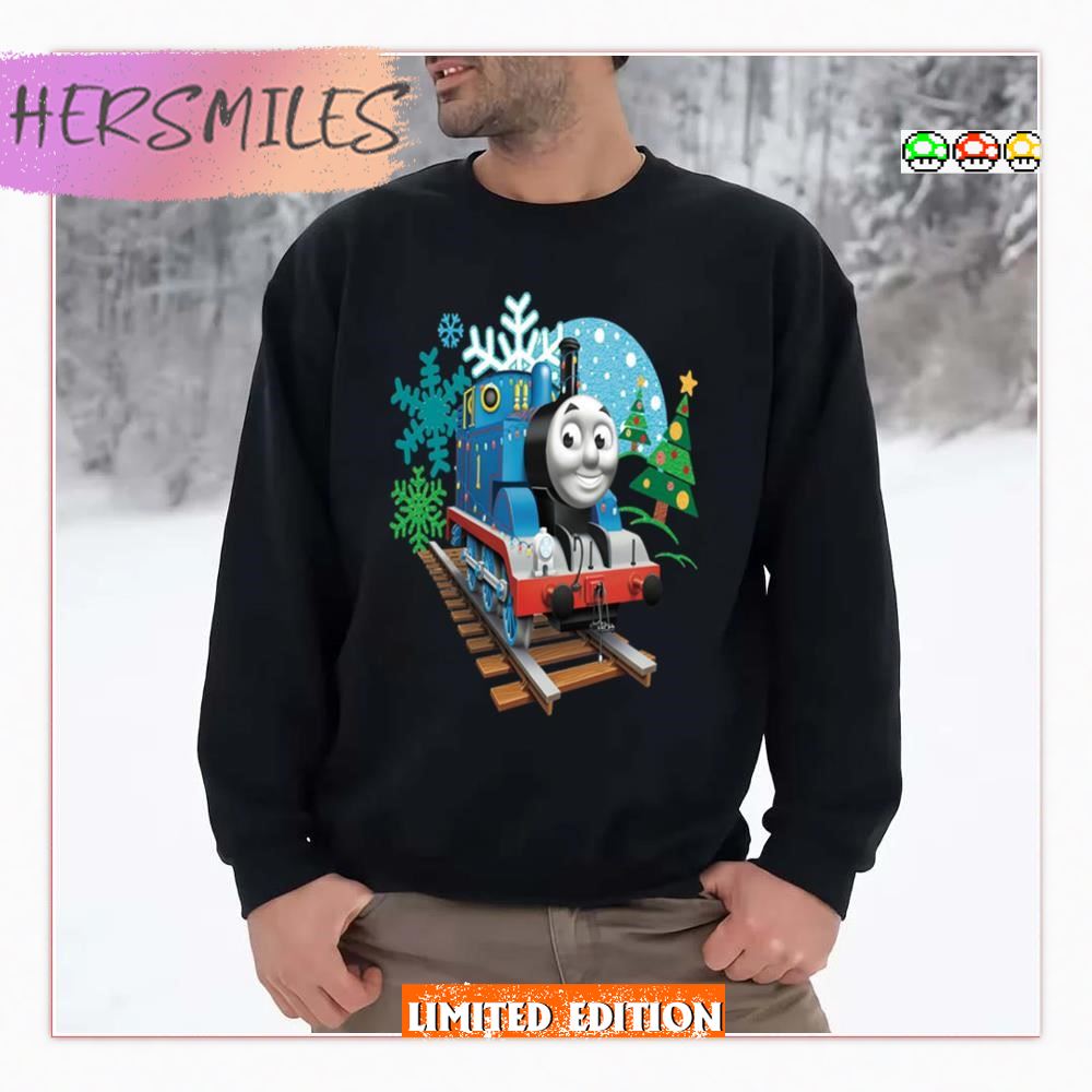 Winter Design Thomas And Friends Adventure  T-shirt