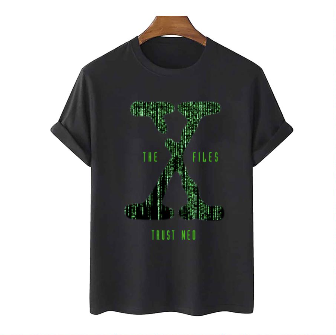 X Files Matrix Mashup Trust Neo Shirt