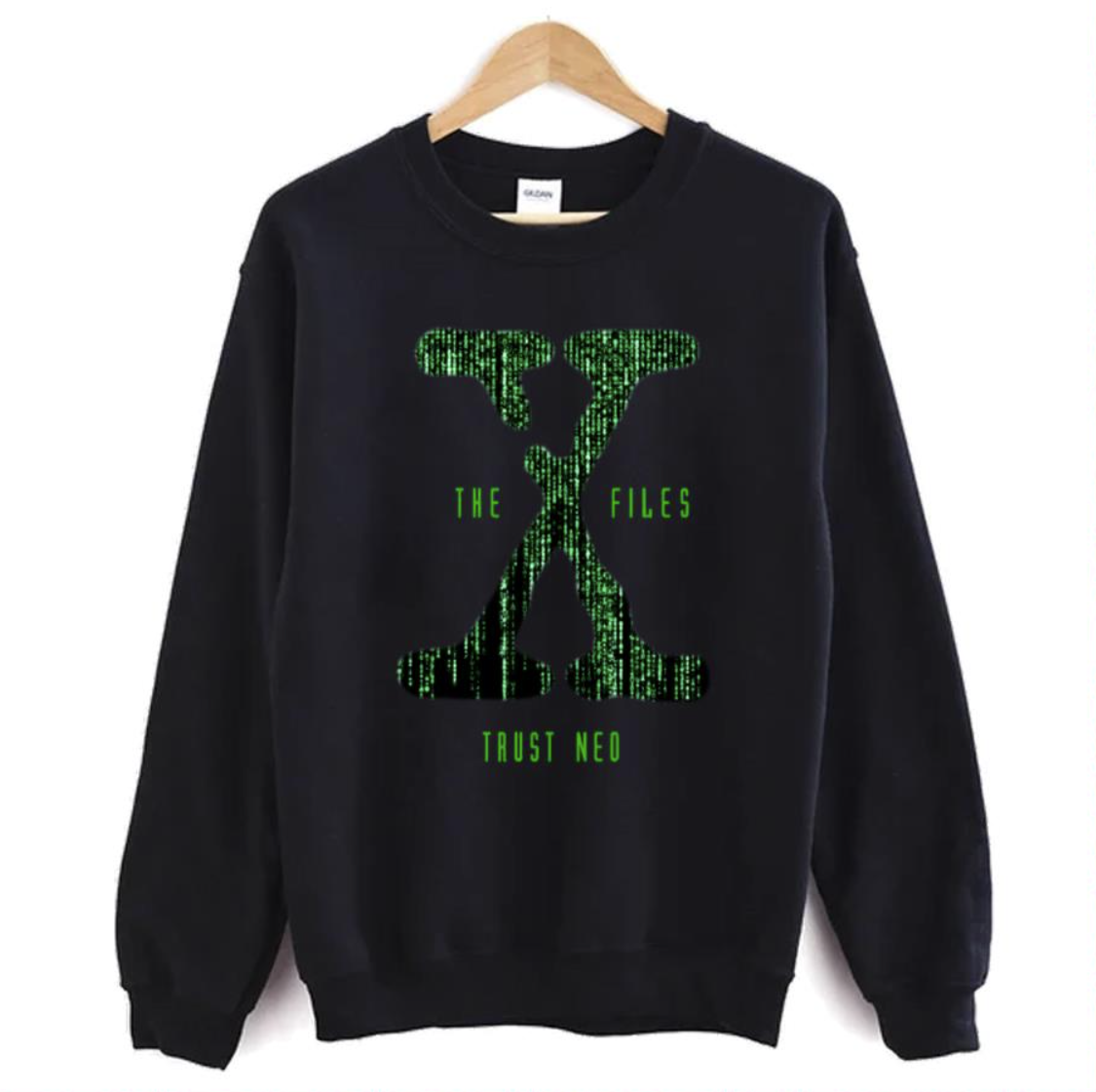 X Files Matrix Mashup Trust Neo Shirt
