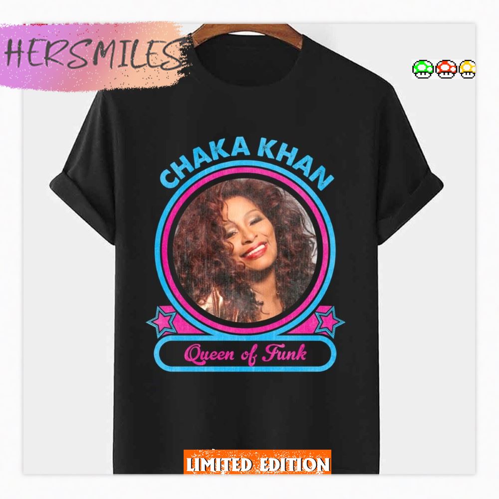 Yvette Marie Stevens Chaka Khan Queen Of Funk T-shirt