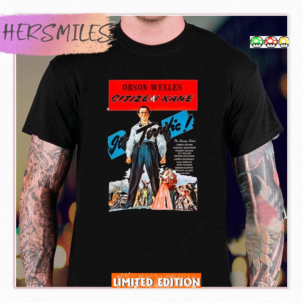 1941 Movie Design Vintage Citizen Kane T-Shirt 1941 Movie Design Vintage Citizen Kane T-Shirt