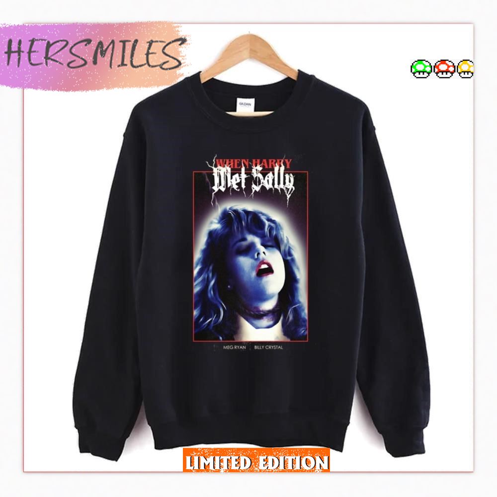 1989 Heavy Metal Design When Harry Met Sally T-Shirt