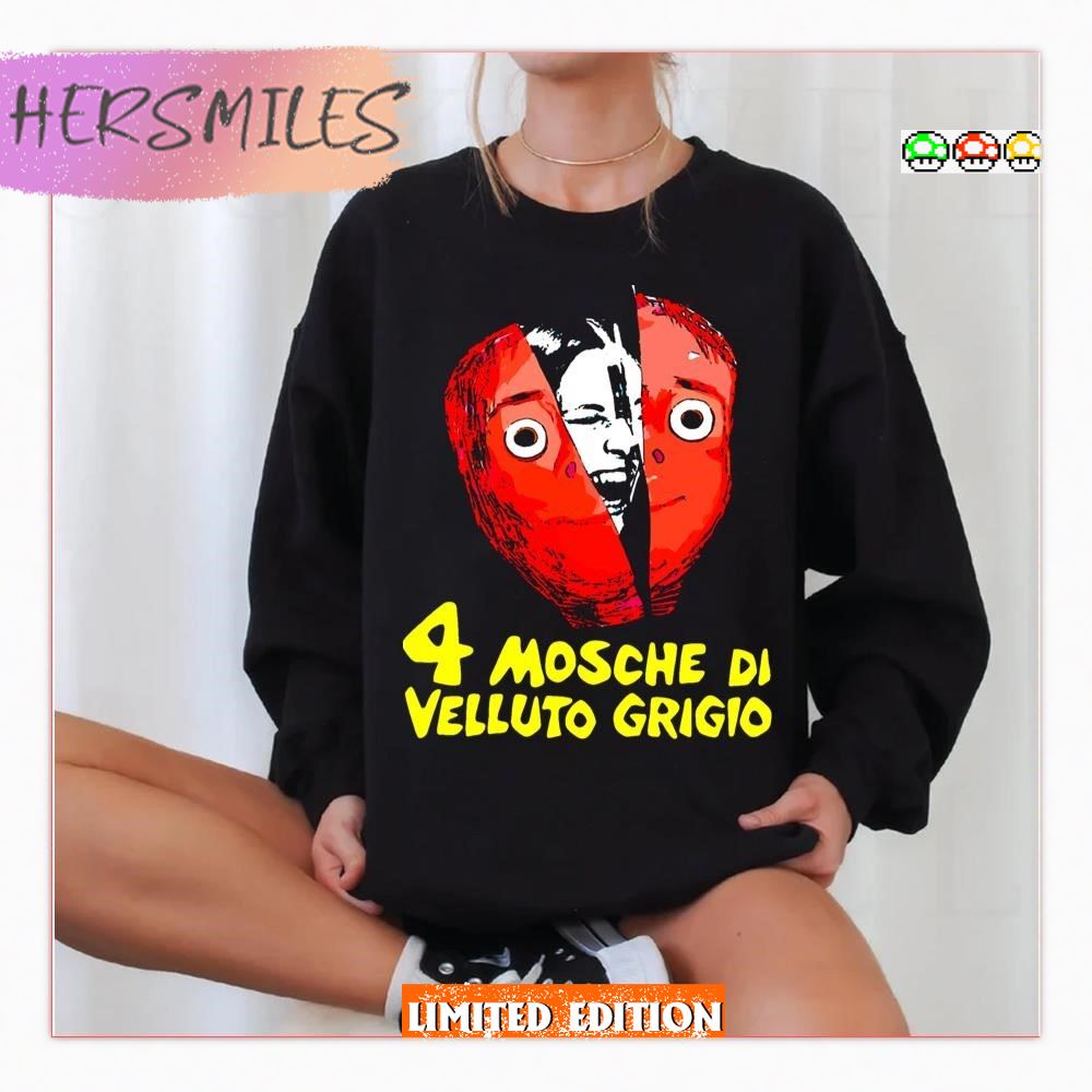 4 Flies 4 Mosche Di Velluto Grigio Suspiria T-Shirt
