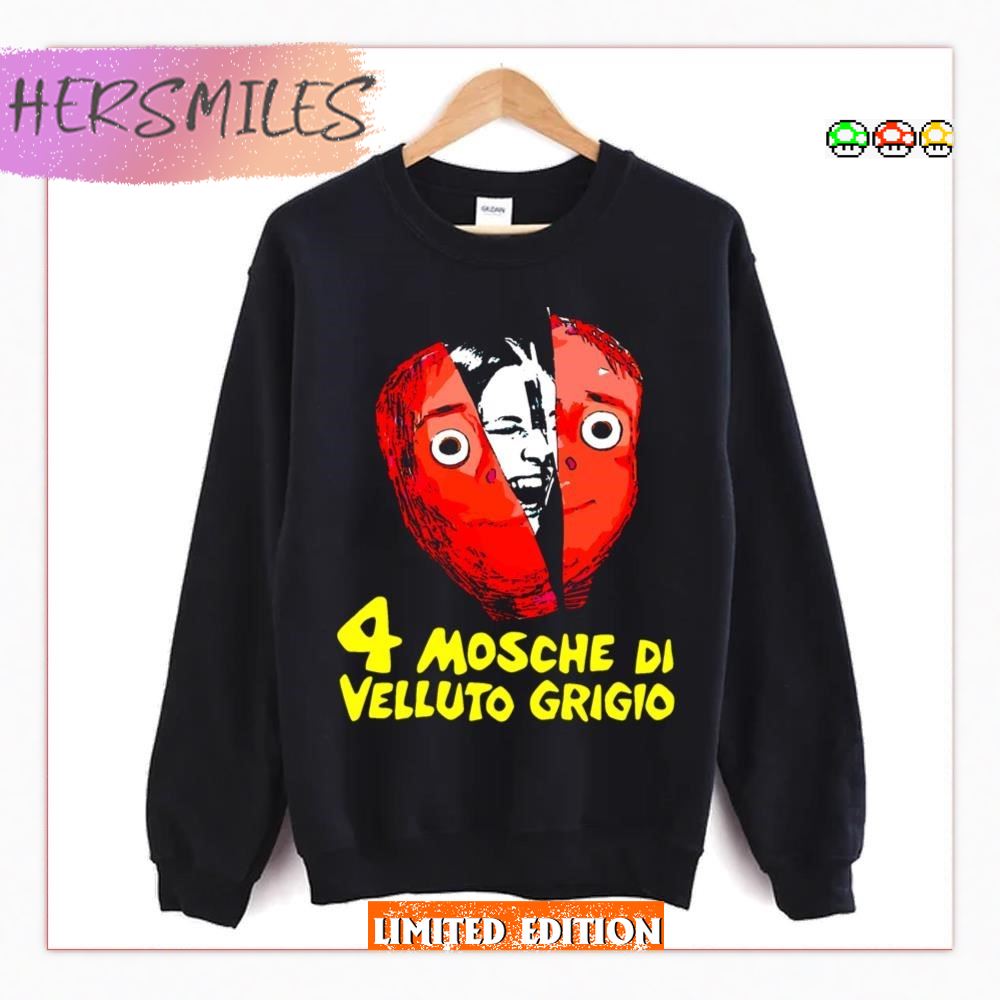 4 Flies 4 Mosche Di Velluto Grigio Suspiria T-Shirt