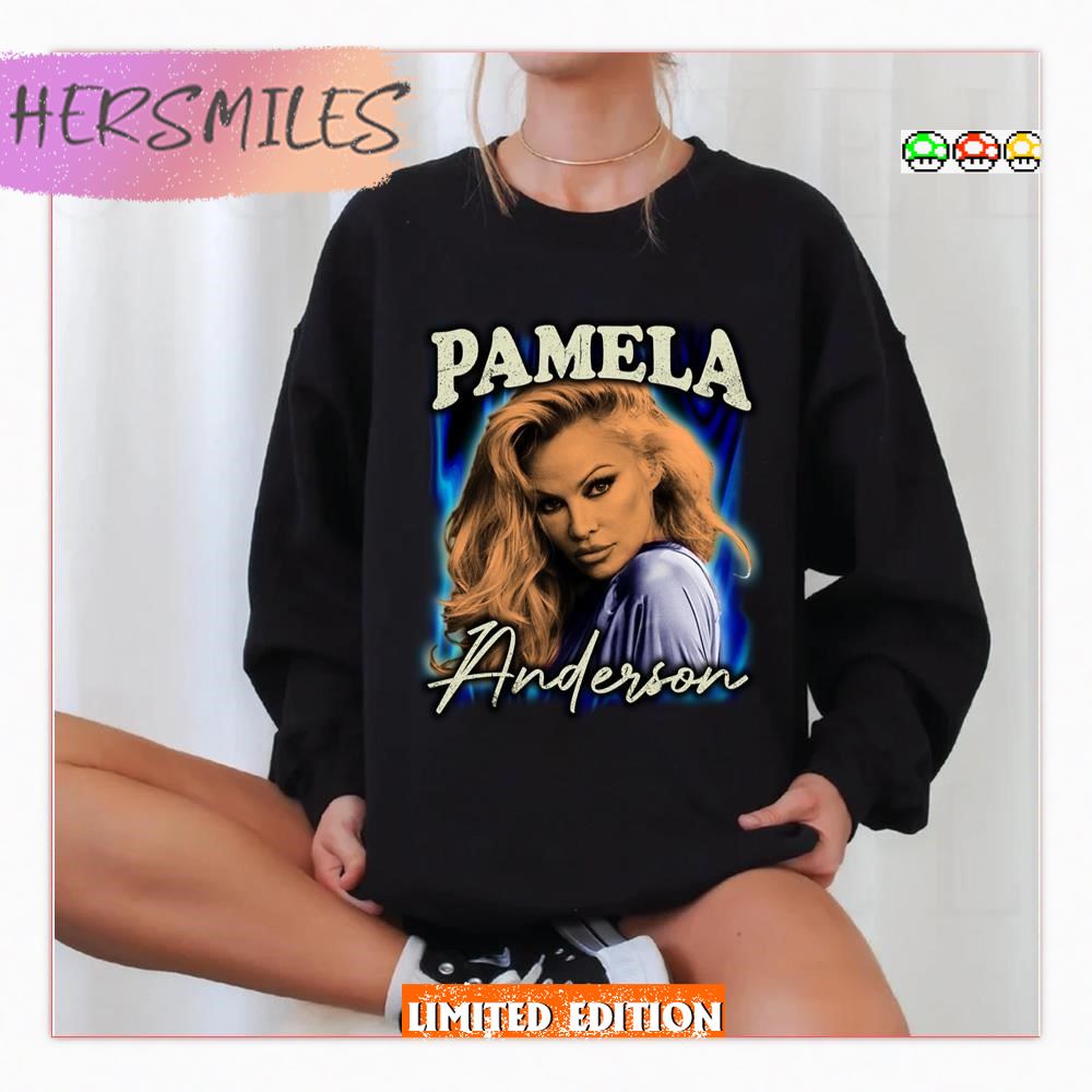 80s Actor Design Pamela Anderson T-Shirt