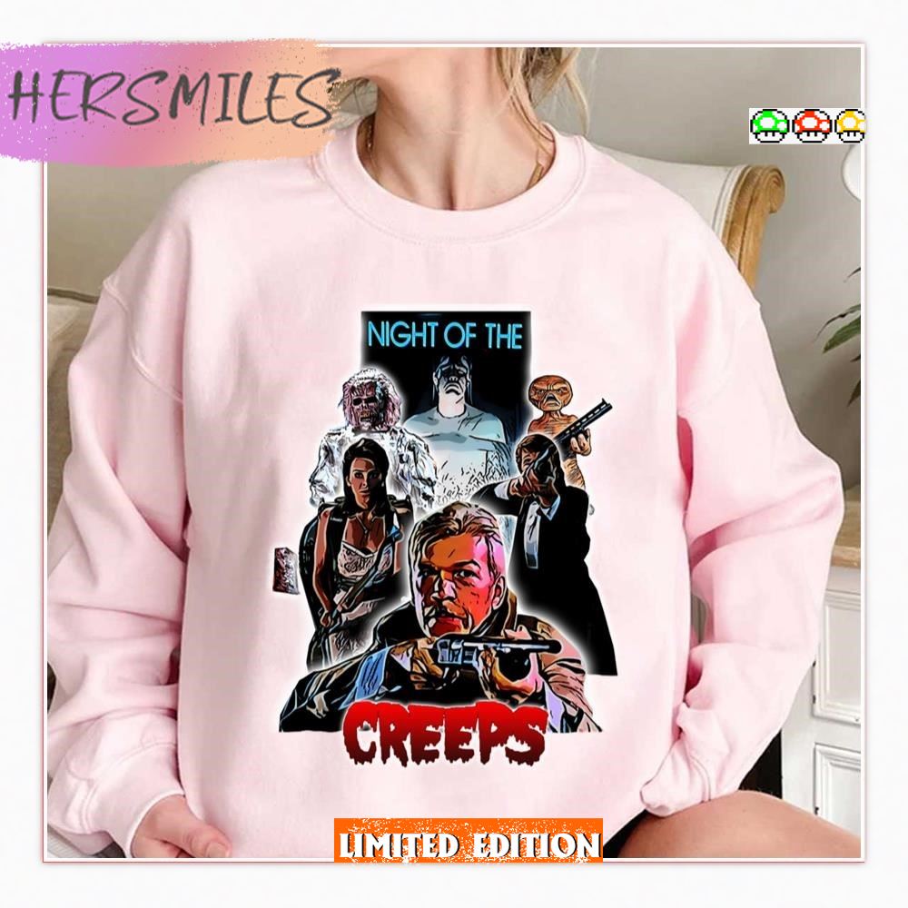 90s Movie Retro Ninght Of The Creeps T-Shirt
