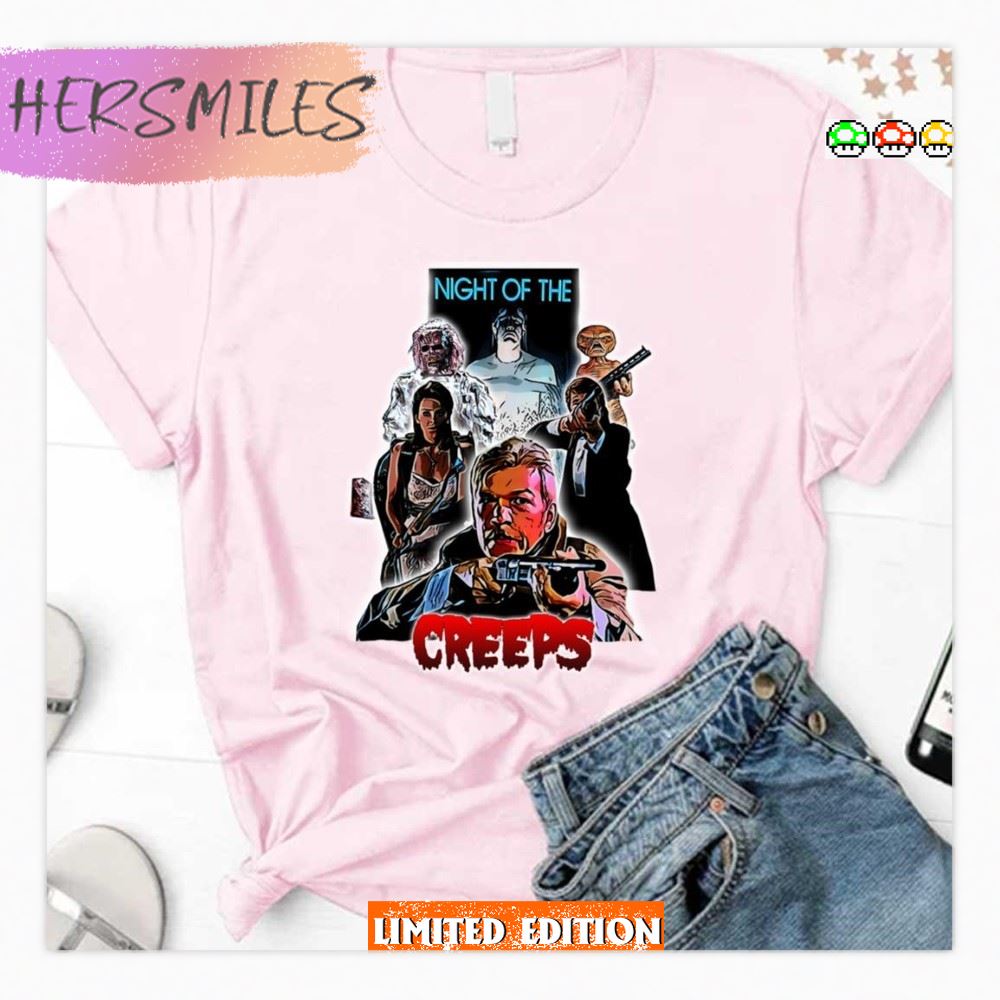 90s Movie Retro Ninght Of The Creeps T-Shirt