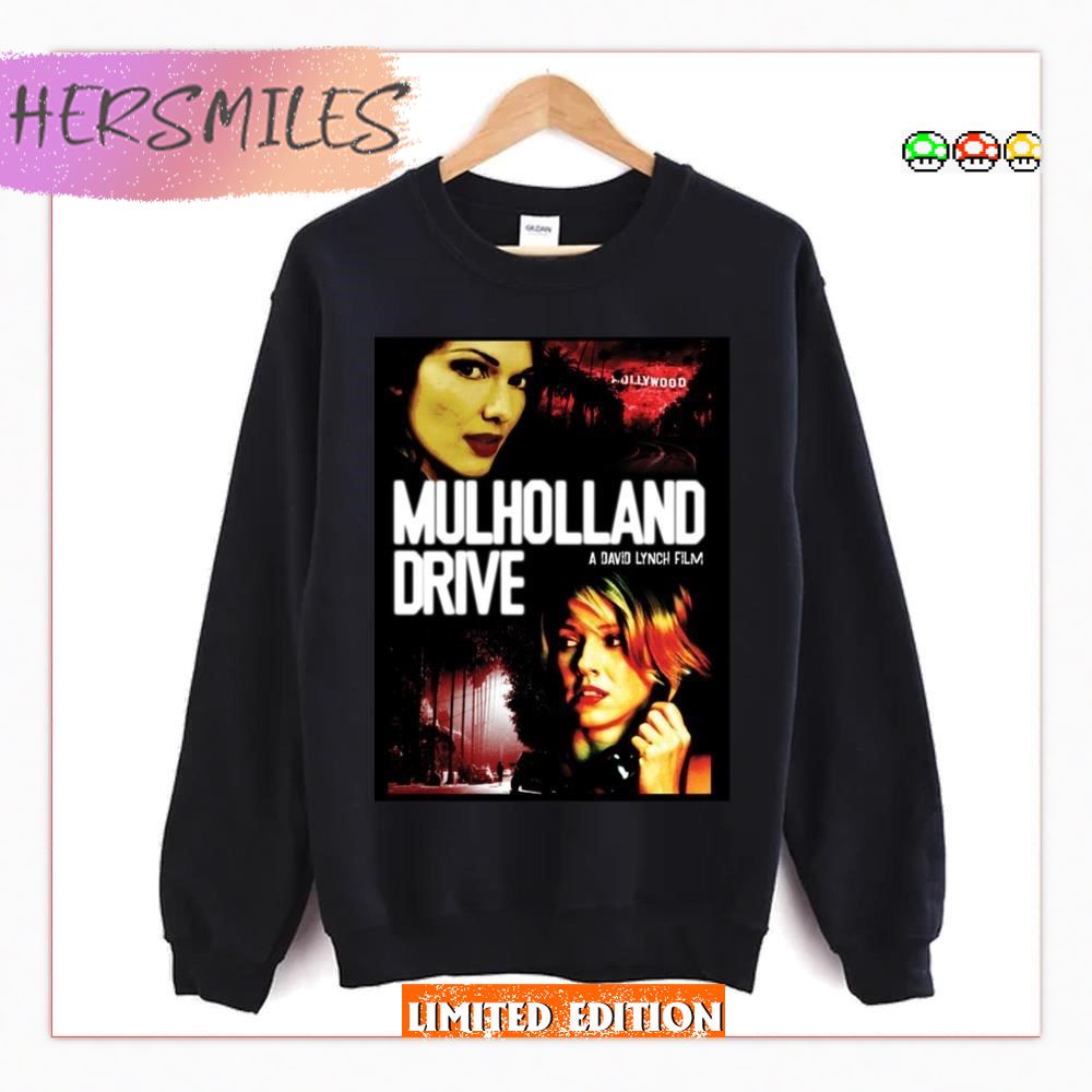 A Horror Movie Mulholland Drive Design T-Shirt A Horror Movie Mulholland Drive Design T-Shirt