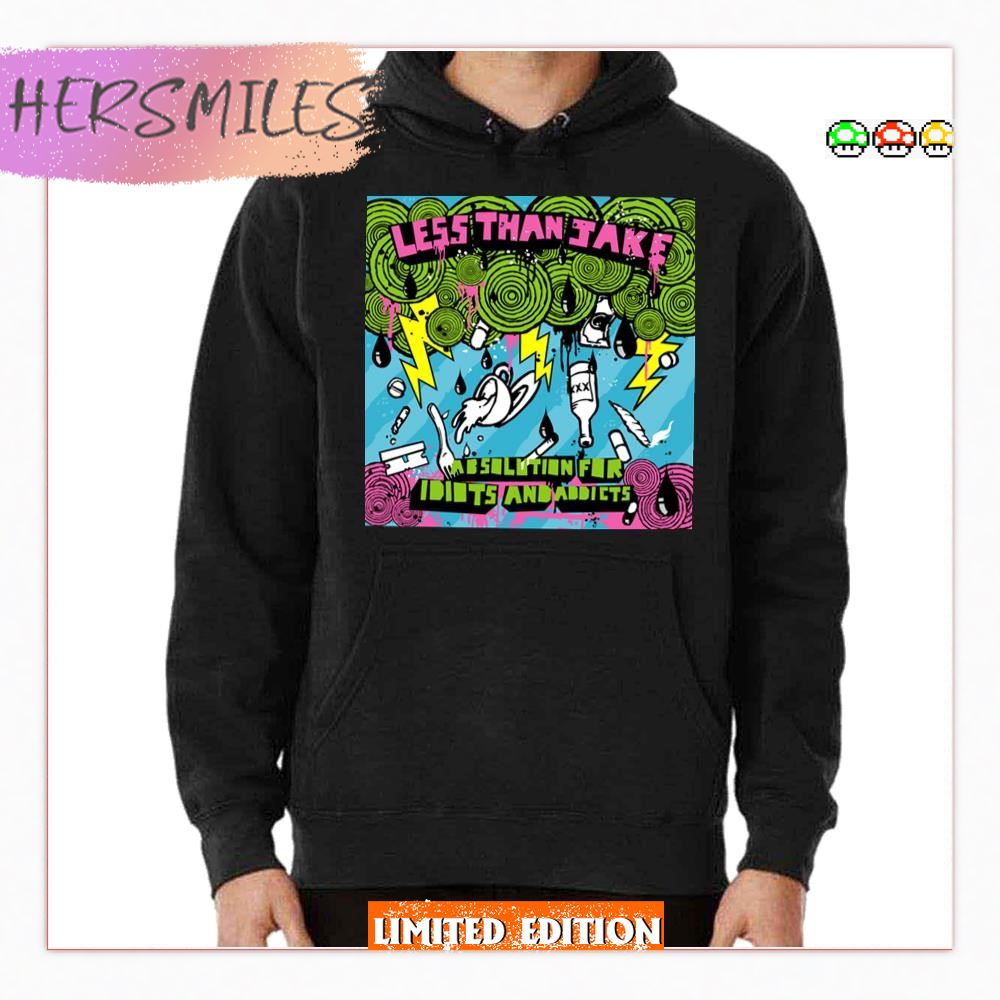 Absolution For Idiots And Addicts Less Than Jake T-shirt