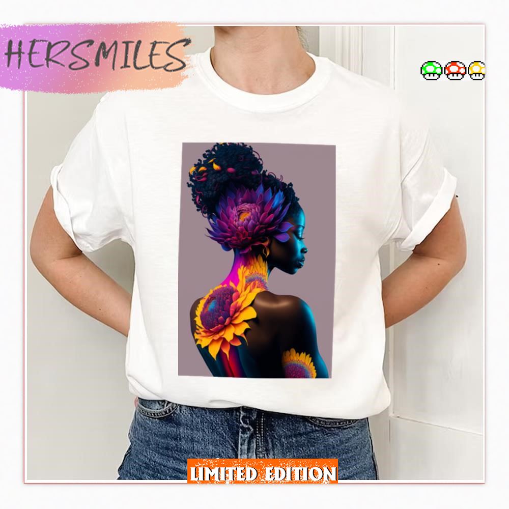 African Beauty Black History Month T-shirt African Beauty Black History Month T-shirt