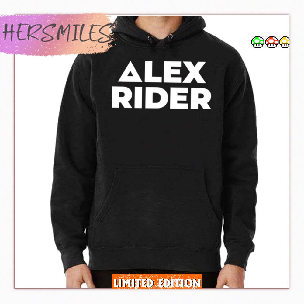 Alex Rider White Typographic Design T-shirt