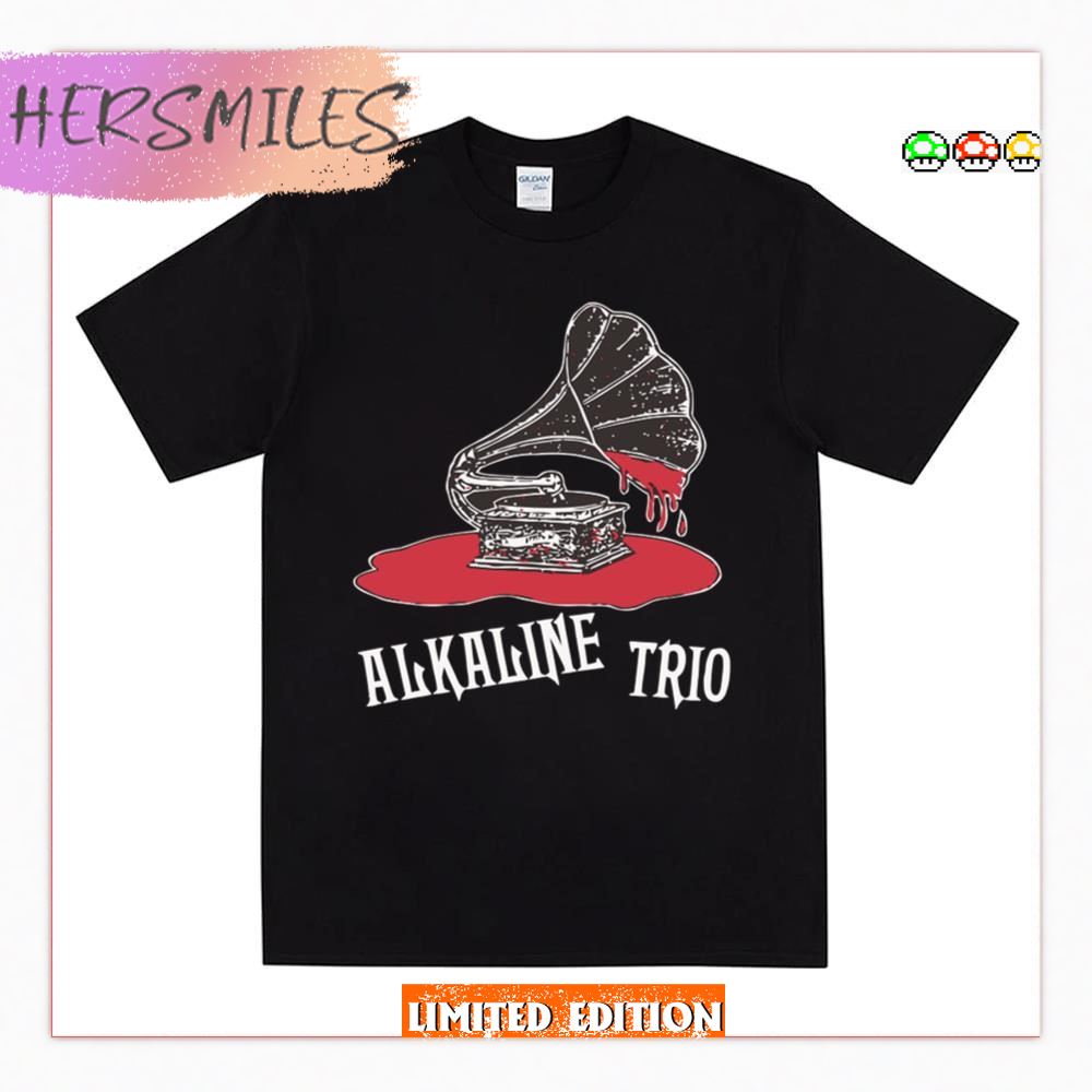 All On Black Alkaline Trio T-shirt