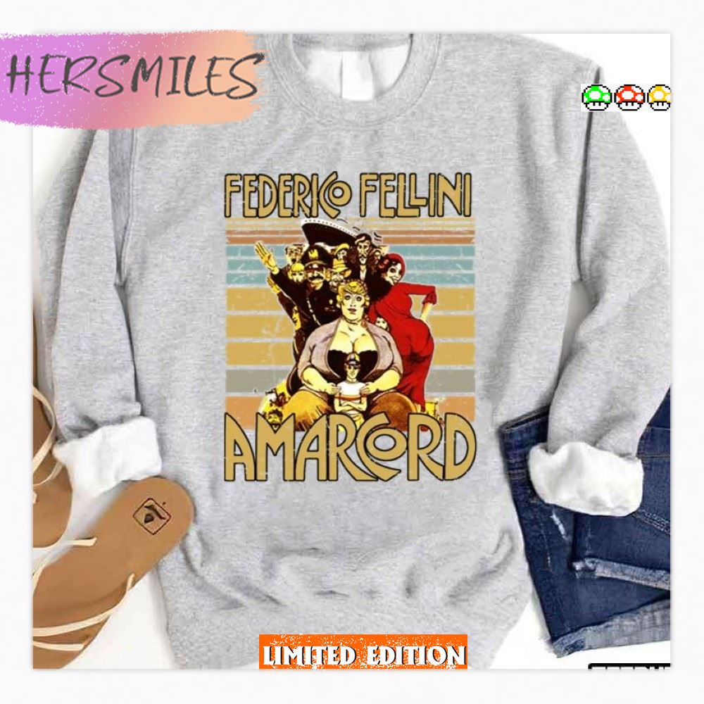Amarcord Movie Fellinis Fedricos T-Shirt